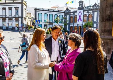 Imagen secundaria 1 - Diferentes momentos del encuentro. 