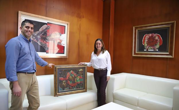 Los Centros se hacen con tres creaciones de Manrique