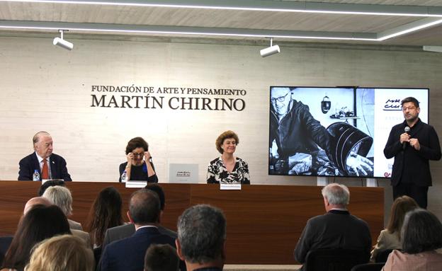 Jesús María Castaño presents the event held this Saturday. 