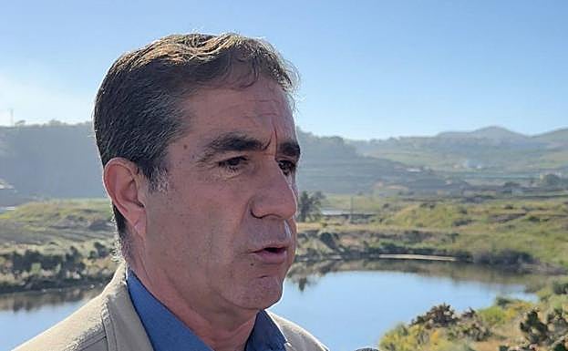 Francis Candil en el paraje de las Charcas de San Lorenzo. 