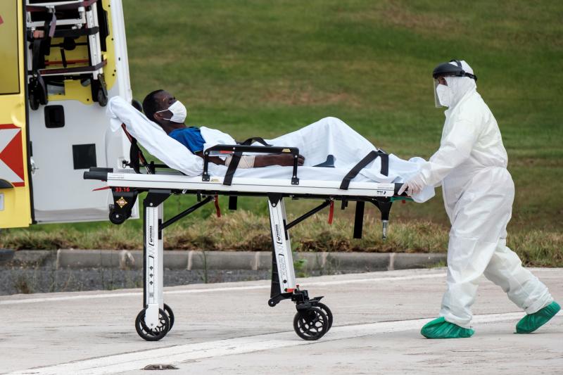 Imagen de archivo de un rescate en Gran Canaria.