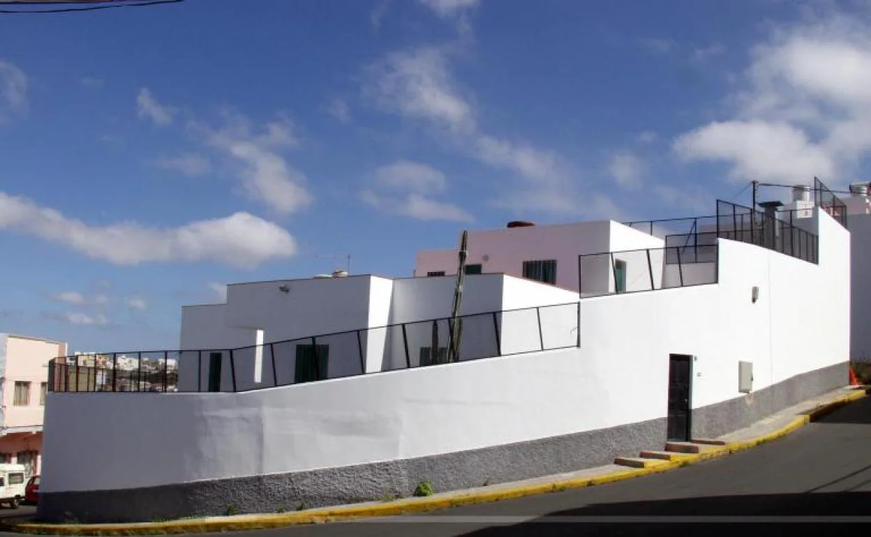 Imagen de archivo del antiguo centro de menores, ubicado en el barrio aruquense de San Fernando. 