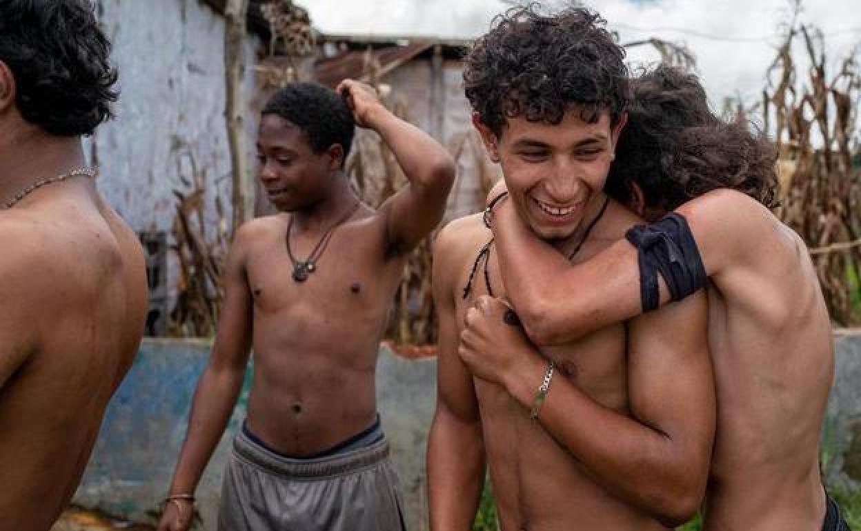 Los protagonistas de 'Los reyes del mundo' son chavales sin experiencia frente a la cámara.