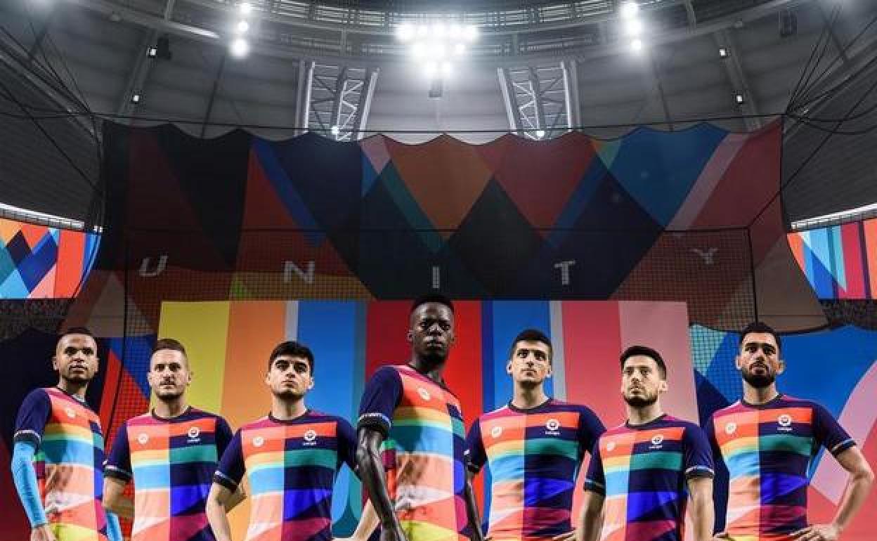 Imagen de la campaña contra el racismo impulsada por LaLiga.