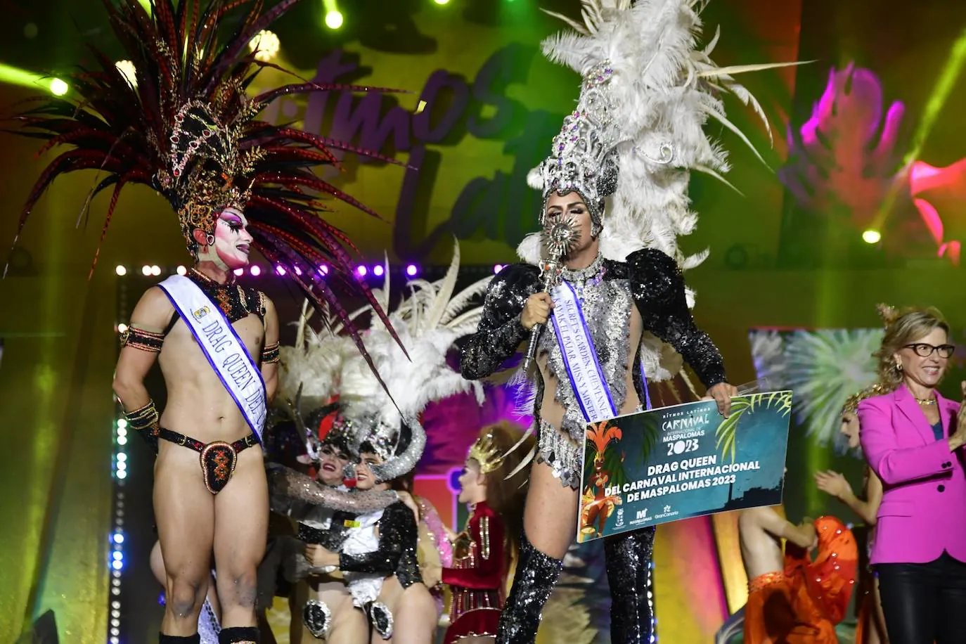 Fotos: La gala drag del Carnaval Internacional de Maspalomas llena el Yumbo