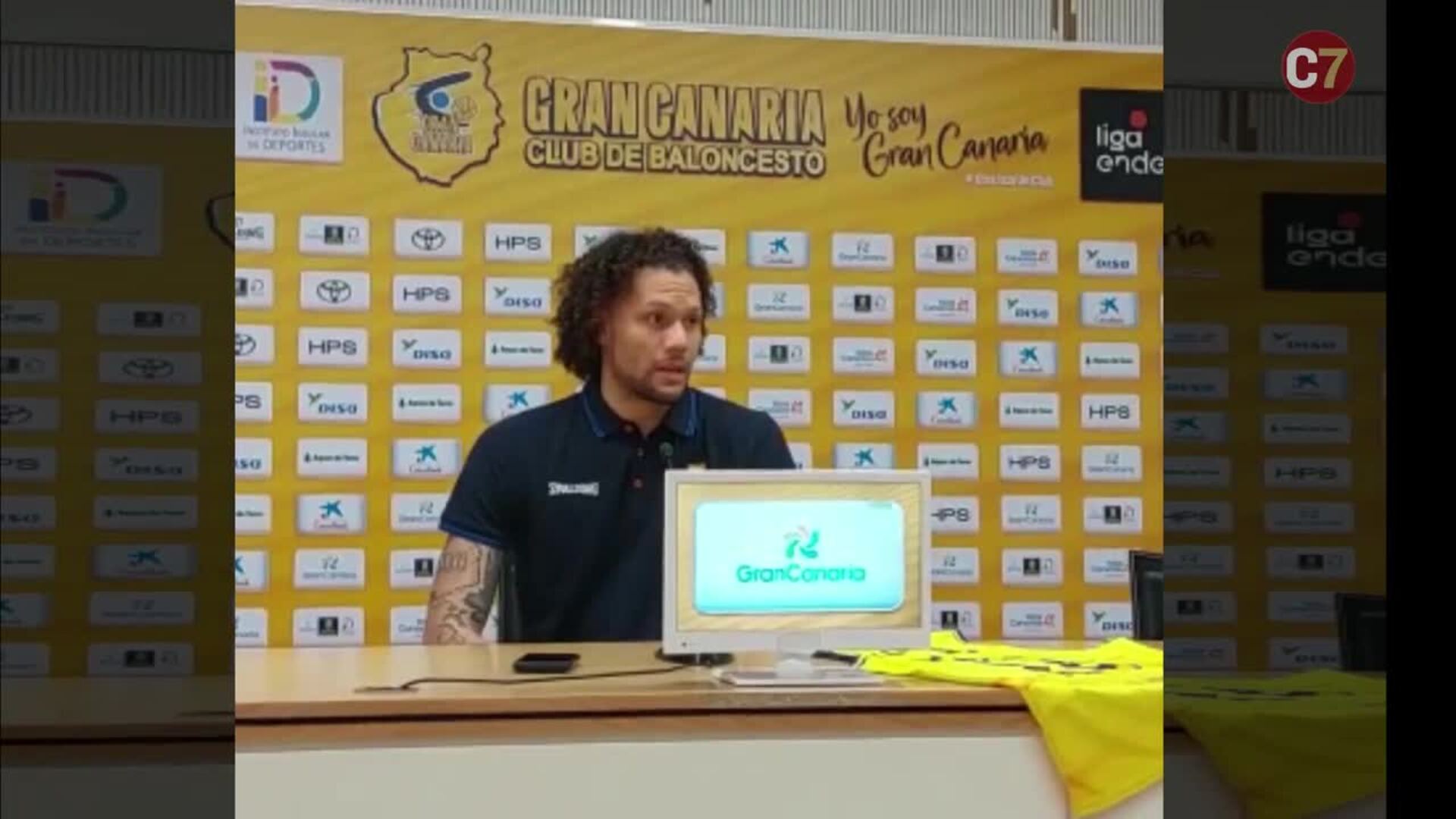 Michael Carrera, feliz por su fichaje por el Granca