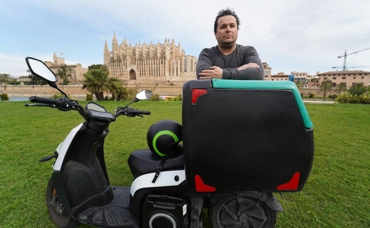 El CEO de Ecodelivery Mallorca, Juan José Galán