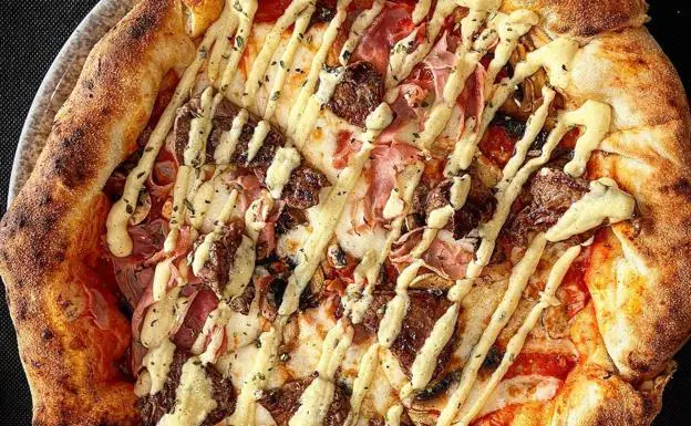 Pizza de Pomodoro & Mozarella