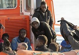 Imagen de archivo de una paterra llegada a Lanzarote.