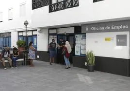 Oficina de empleo en Lanzarote.