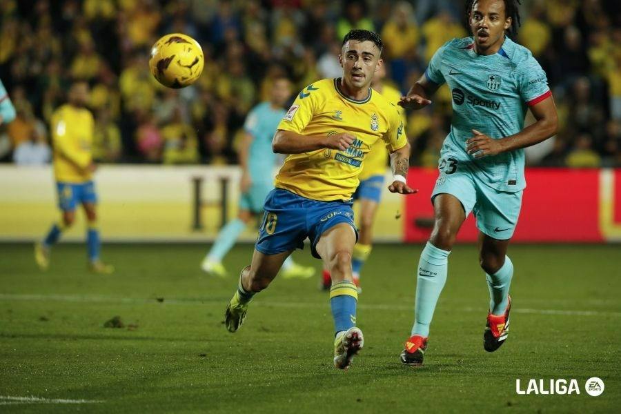 El duelo entre la UD y el Barça, en imágenes