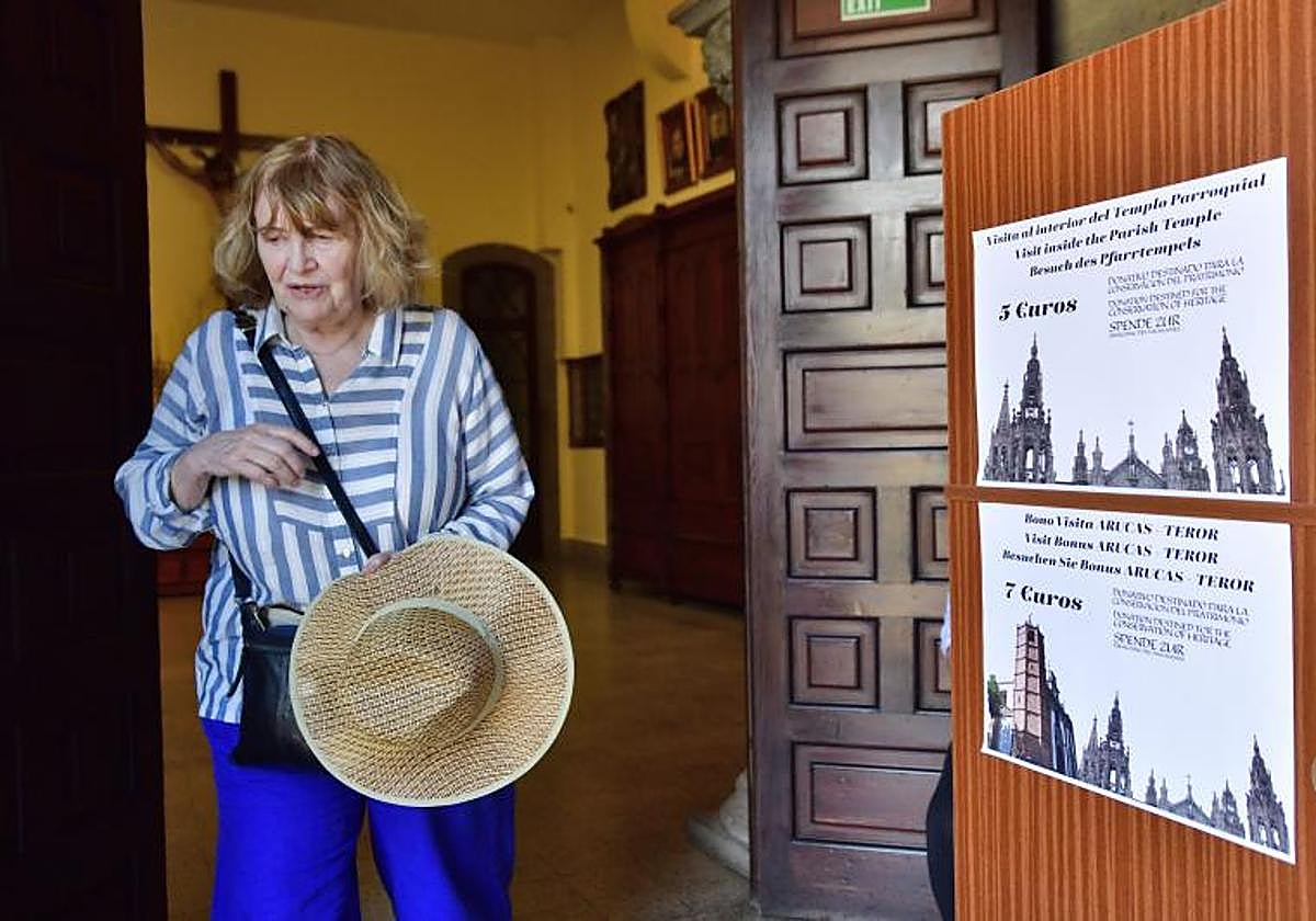 5 euros por la visita a la iglesia de Arucas
