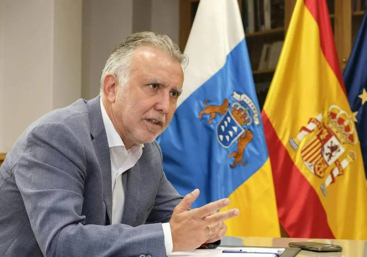 El expresidente de Canarias y ahora ministro de Política Territorial y Memoria Democrática, Ángel Víctor Torres.
