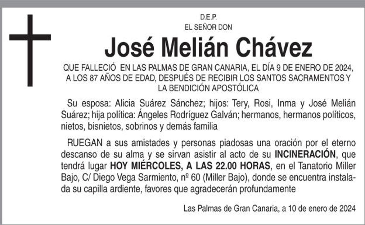 José Melián Chávez
