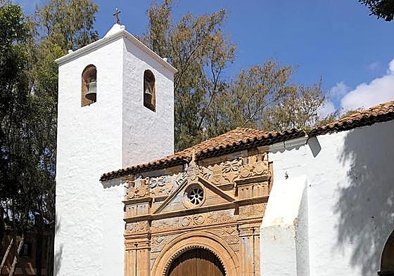 Campanario de la iglesia de Nuestra Señora de Regla, en Pájara.