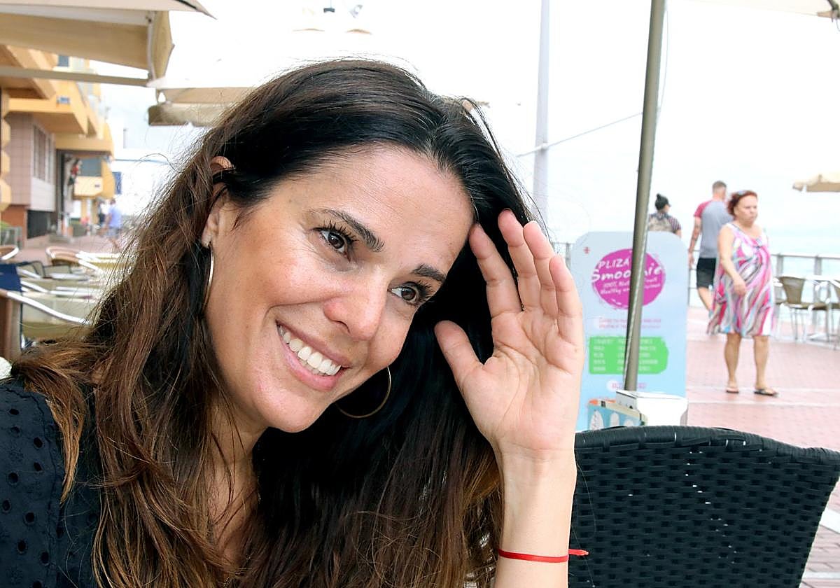 La artista grancanaria Irma Correa, en una imagen de archivo.