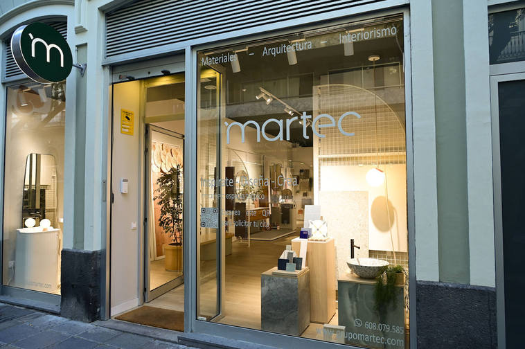 El showroom de Martec se encuentra en la calle Viera y Clavijo de Las Palmas de Gran Canaria.