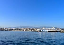 Crucero en el Puerto de Las Palmas.