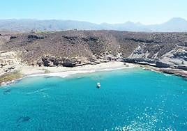 Playa de Diego Hernández, en Adeje, en el sur de Tenerife.