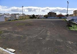 Vista del antiguo campo de fútbol del Carrizal.