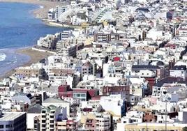 Viviendas en la capital grancanaria.