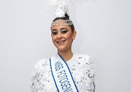 La canditada número uno, Anyara Rodríguez, posa sonriente.