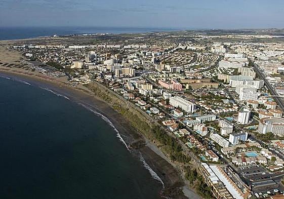 Zona hotelera de Maspalomas (San Bartolomé de Tirajana).