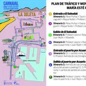 Siete itinerarios para escapar del atasco en el carnaval de Las Palmas de Gran Canaria