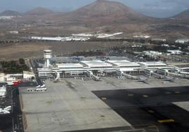 Panorámica del Aeropuerto de Lanzarote-César Manrique.