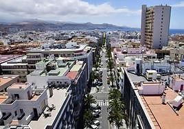 Imagen de la capital grancanaria.