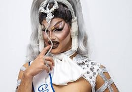 Drag Némesis, participante en la preselección drag del carnaval de Las Palmas de Gran Canaria.