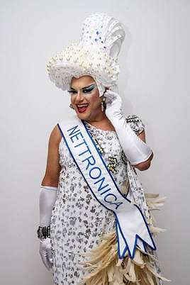 Drag Yshia Taisma, participante en la preselección drag del carnaval de Las Palmas de Gran Canaria.