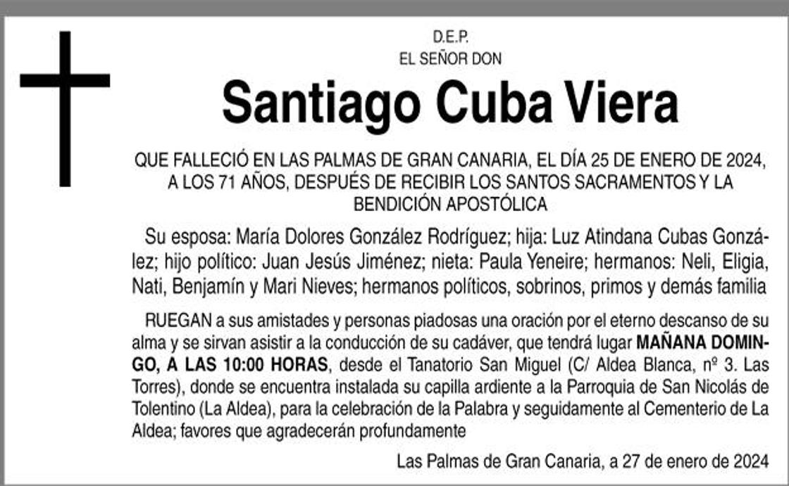 Santiago Cuba Viera