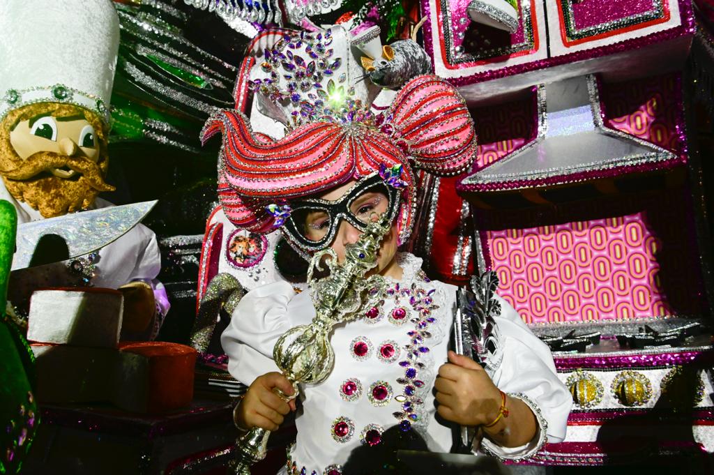 El trono infantil de &#039;Los Carnavales del Mundo&#039;, en imágenes