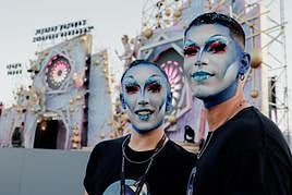 Imágenes de la preselección de la gala drag queen 2024 del Carnaval de Las Palmas de Gran Canaria