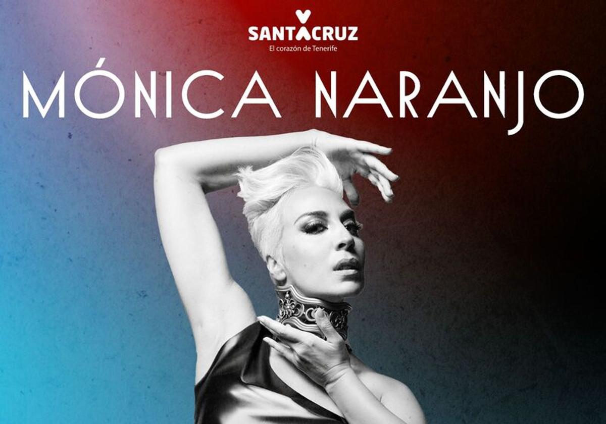 Mónica Naranjo actuará en la Gala de la Reina del Carnaval de Santa Cruz de Tenerife