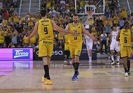 Imagen del pasado encuentro del Granca ante el Real Madrid en el Gran Canaria Arena.