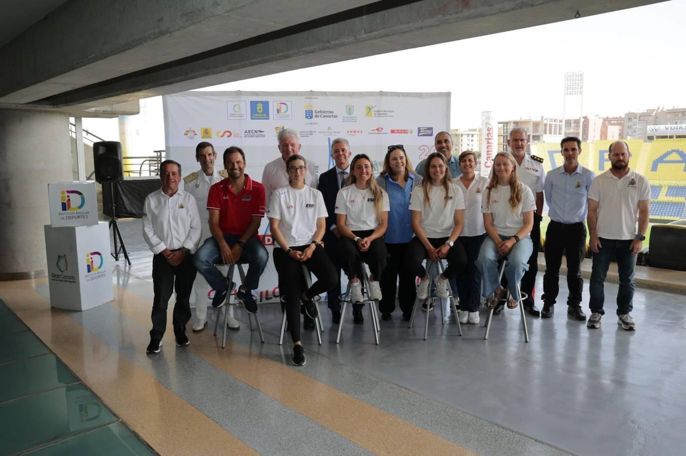 La presentación del campeonato de España de vela, en imágenes
