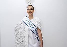 Andrea García, candidata a reina del carnaval de Las Palmas de Gran Canaria.