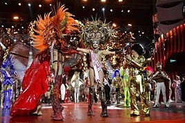 Imagen de la gala drag de Las Palmas de Gran Canaria en 2023.