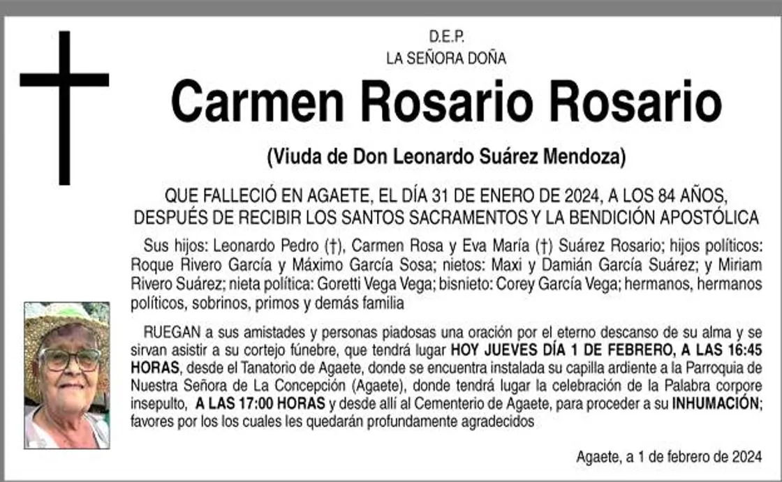 Carmen Rosario Rosario