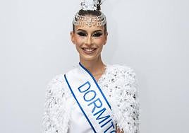Candidata al trono de reina del carnaval de Las Palmas de Gran Canaria.