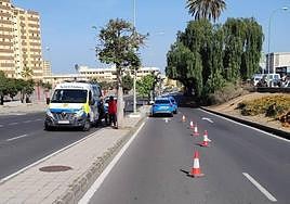 Imagen del lugar de los hechos.