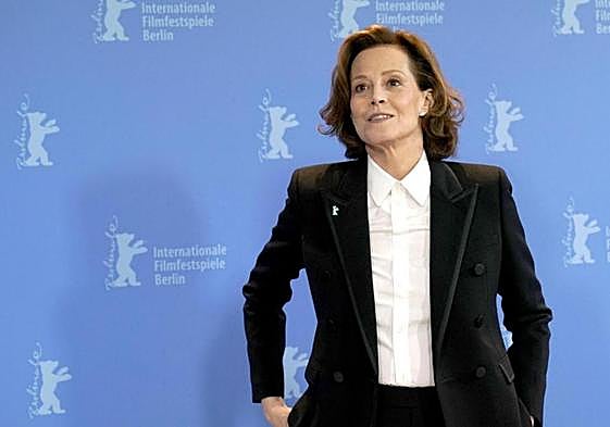La actriz norteamericana Sigourney Weaver.