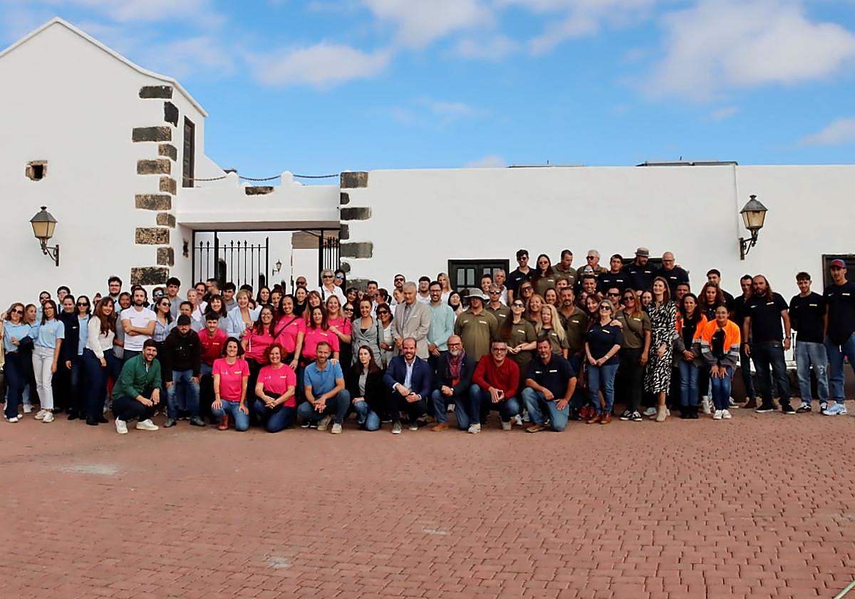 Participantes de planes formativos recientes en Tías.