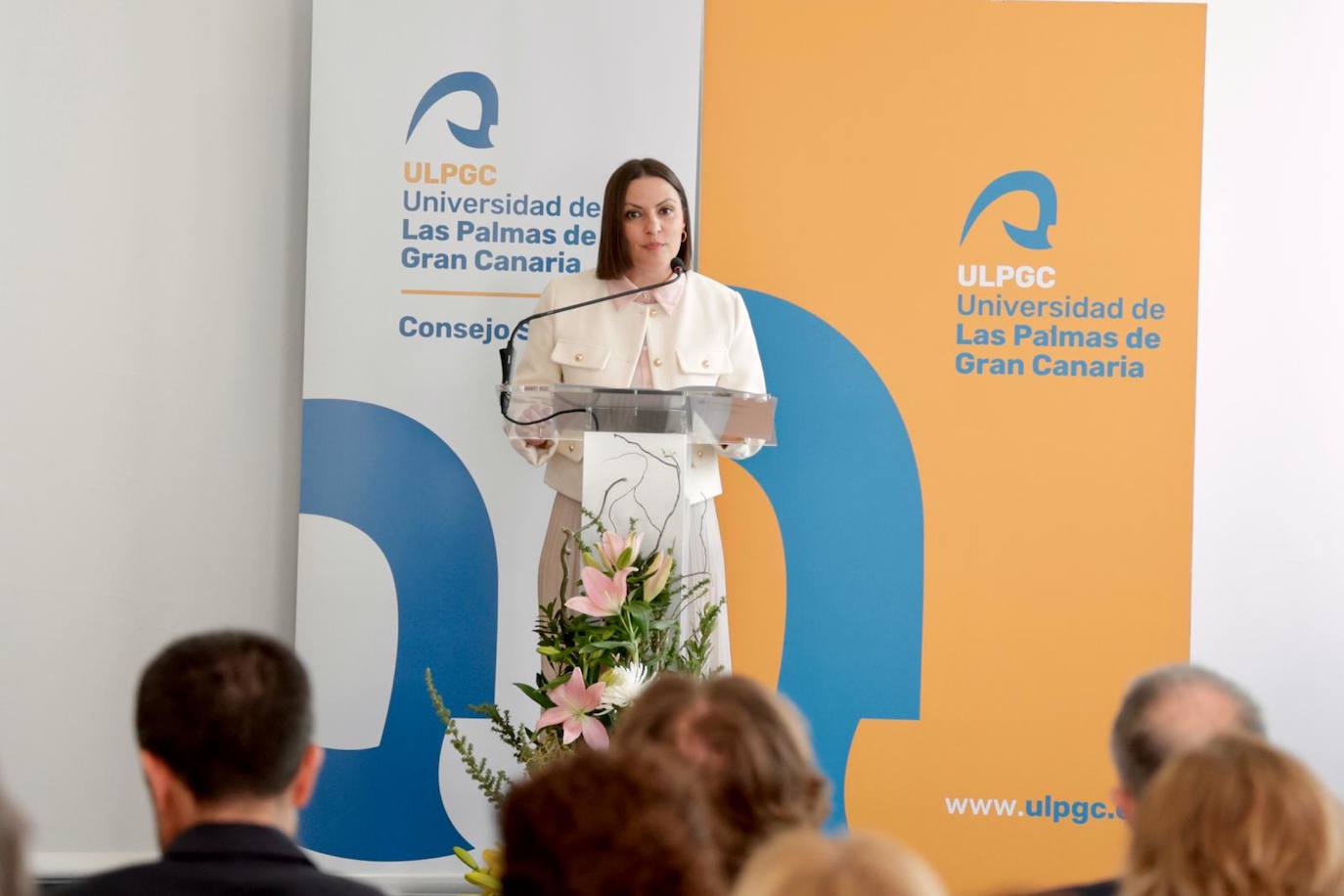 Toma de posesión de Ana Suárez como presidenta del Consejo Social de la ULPGC, en imágenes