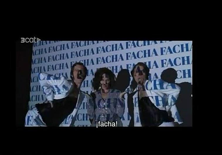 Un momento del videoclip de la canción 'Facha'.