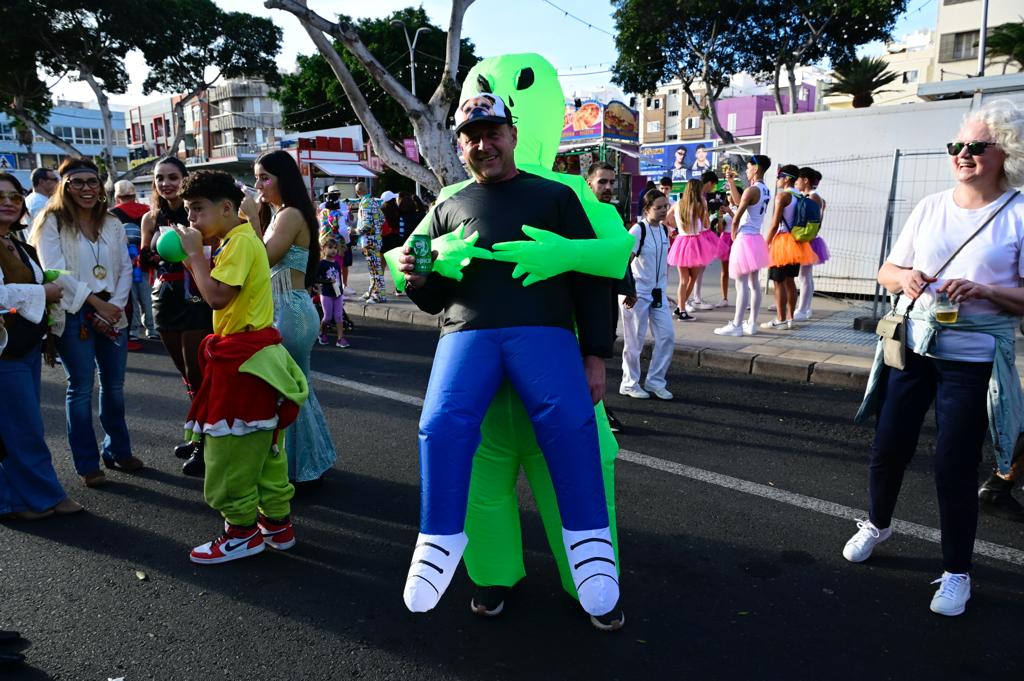 El carnaval toma de día La Isleta