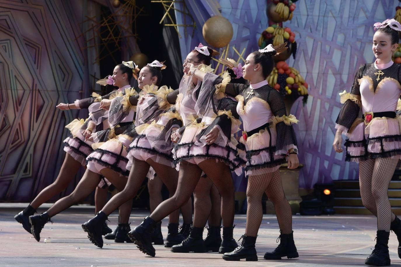 El carnaval coreográfico en imágenes