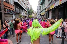 El encuentro carnavalero de comparsas, en imágenes